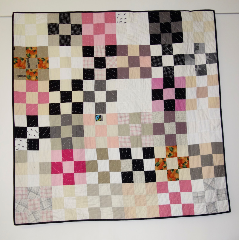 Patchworkquilt "Fairtrade" by Daniela Witt